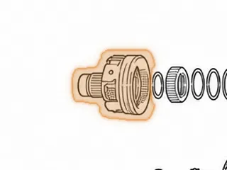 Planet, U140/U151/U240/U241/U250 Output (Front)(4 Gear)(Uses A 43 Teeth Sun Gear) 1999-Up (Use 167583 Only) — Part # 167584B