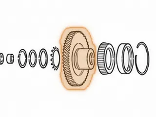 Gear, U240/U241/U250 Drive Transfer (50 Teeth, 1 Groove) 1999-Up — Part # 167710D