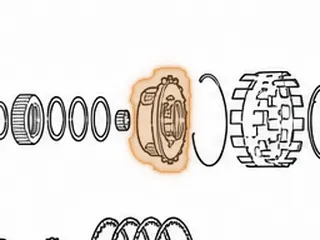 Planet, U151/(U250 Some) Forward (3 Gear) (Uses A 31 Teeth Sun Gear # 575)(Has Splines Inside, No Bushing) 2001-Up — Part # 167582E