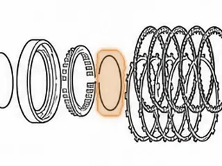 Snap Ring, U140/U151/U240/U241/U250 Holds Low/Reverse Clutch Retainer In 1999-Up — Part # 167893A