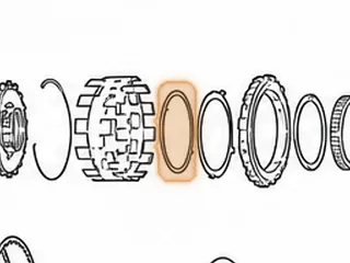 Washer, U151/U250 Forward Planet To Sprag Retainer (5 Tab Plastic)(.086” Thick)(3.570”ID) 2001-Up — Part # 167242EA