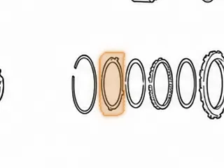 Retainer, U140/U151 Underdrive Sprag (4 Tabs)(4.350”OD) 1999-Up — Part # 167694A