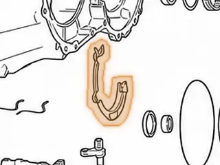 Tin Shield, U140/U240 For Differential 1999-Up — Part # 167698A