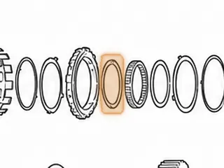 Sprag Assembly, U140/U151/U240/U241/U250 Rear (22 Elements) 1999-Up (Contains: 662, 652, 663 & Two #695) — Part # 167652AAK
