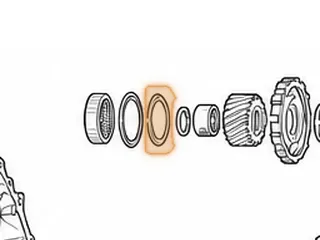 Shim, U140/U151 Bell Housing To Pinion Gear (.138” Thick)(3.260”OD)(2.228”ID) 1999-Up — Part # 167276A
