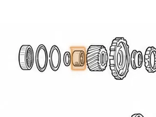 Collar, U241/U250 Between Nut And Pinion Gear (.884” Thick)(1.888”OD)(1.375”ID) 1999-Up — Part # 167273DA
