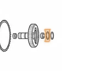 Bearing W/Race, U151/U250 Overdrive Hub To Direct Drum (.130” Thick)(1.547”OD)(.947”ID) 2001-Up — Part # 167220E
