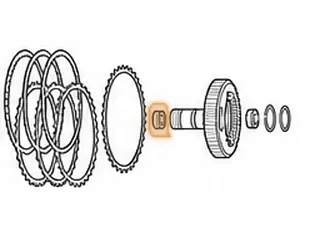 Bushing, U151/U250 Overdrive Clutch Hub (1.005”OD)(.902”ID) 2005-Up — Part # 167039E