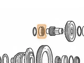 Caged Needle Bearing, U340E/U341E/U341F Pinion To Bell Housing (NQ356520) 1999-Up — Part # 127274A