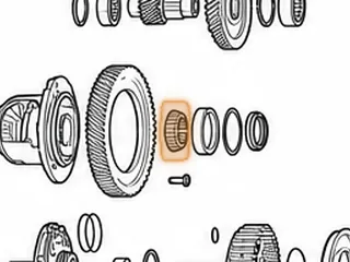 Cone Bearing, U340E/U341E/U341F Differential To Case (44KB721) 1.731”ID (23 Rollers) 1999-Up — Part # 127289A