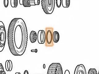 Shim, U340E/U341E/U341F Differential To Case (Selective) 2.825”OD 1999-Up — Part # 127290AA