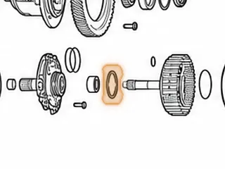 Bearing W/Races, U340E/U341E/U341F Stator To Forward Drum (1.700”OD) 1999-Up — Part # 127211A