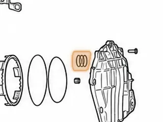 Ring, U340E/U341E/U341F Reverse Clutch Drum (In Rear Cover) Teflon 1999-Up — Part # 127179AT