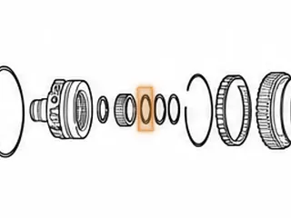 Race, U340E/U341E/U341F Output Planet Sun Gear To Forward Planet (Front) 1999-Up — Part # 127237A