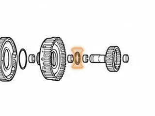 Bushing, U340E/U341E/U341F Direct Clutch Hub (Takes 2) 1999-Up — Part # 127049A