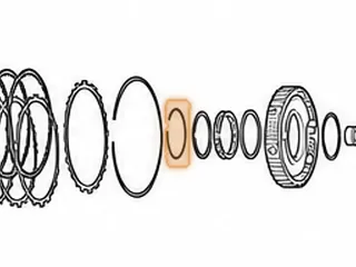 Snap Ring, U340E/U341E/U341F Holds Rear Sprag In Outer Race 1999-Up — Part # 127888A