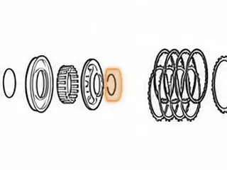 Snap Ring, U340E/U341E/U341F Holds Forward Clutch Retainer On 1999-Up — Part # 127877A