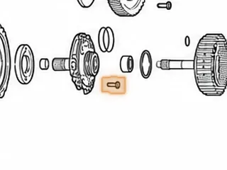 Bolt Set, U340E/U341E/U341F Stator To Pump Body (10 Pieces) 1999-Up — Part # 127778AK
