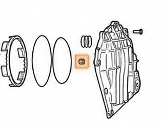 Caged Needle Bearing, U340E/U341E/U341F (Presses Into Rear Cover) 1999-Up — Part # 127223A