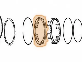 Springs W/Retainer, U340E/U341E/U341F Overdrive Clutch Return (24 Springs) 1999-Up — Part # 127970A