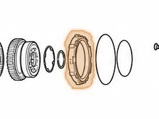 Housing, U340E/U341E/U341F 2nd Brake Clutch (Alumunim) 9 Lugs (4.552”ID) 1999-Up — Part # 127956A