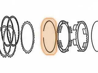 Snap Ring, U340E/U341E/U341F Holds Overdrive Clutch Retainer In 1999-Up — Part # 127862A