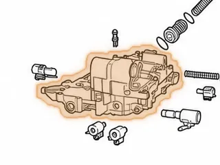 Valve Body, U340E/U341E/U341F (5 Solenoids)(EPC Solenoid Is 1.108”OD) 1999-06 — Part # 127740A