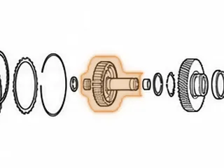 Hub, U340E/U341E/U341F Forward Clutch (40 Teeth) 26 Splines (3.485” Tall) 1999-Up — Part # 127574A