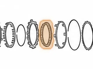 Sprag, U340E/U341E/U341F Front (15 Roller, With Plastic Cage) 1999-Up — Part # 127654A