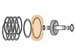 Snap Ring, U340E/U341E/U341F Holds Pressure Plate In Forward Clutch Drum 1999-Up — Part # 127876A