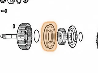 Piston, U340E/U341E/U341F Forward Clutch (Bonded) 1999-Up — Part # 127964A