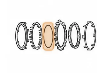 Snap Ring, U340E/U341E/U341F Holds 2nd Brake Clutch Retainer In 1999-Up — Part # 127874A