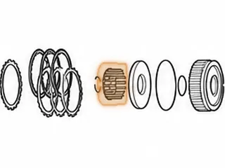 Springs W/Retainer, U340E/U341E/U341F Direct Clutch Return (16 Springs) 1999-Up — Part # 127975A