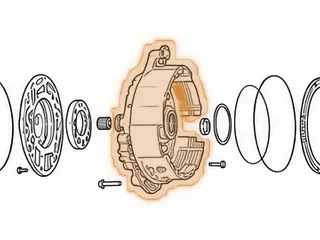 Stator, U660E (Aluminum)(4 Clutch)(With 18 Small Holes In Wall) 2007-Up — Part # 277520A