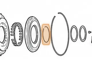 Snap Ring, U660E/U760E Holds Direct Clutch Piston HousingTo Drum (.047"Thick)(2.775"OD) 2007-Up — Part # 277879A