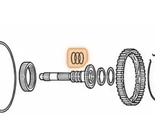 Ring, U660E/U760E Input Shaft (.089"Thick)(1.195"OD)(Teflon) 2007-Up — Part # 277177AT