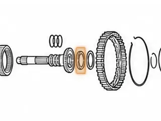 Bearing W/Race, U660E/U760E Input Shaft To Underdrive Planet (.168"Thick)(1.905"OD) (1.153"ID) 2007-Up — Part # 277214A
