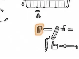 Park Pawl Assembly, U660E (8 Pieces) 2007-Up — Part # 277995A