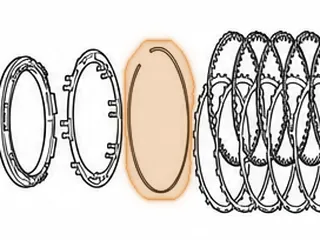Snap Ring, U660E/U760E Holds 1st/Reverse Clutch Piston Retainer In Case (.062”Thick) (7 3/4”OD) 2007-Up — Part # 277893A