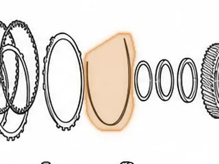 Snap Ring, U660E/U760E Holds No. 3 Brake Clutch Pressure Plate In Stator (.098"Thick) (7 7/8"OD)(W/Hooked Ends) 2007-Up — Part # 277870A