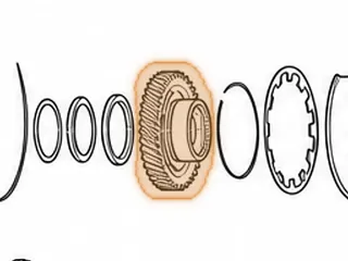 Gear, U660E Drive Transfer (44 Teeth)(36 Inner Splines)(1.925"Thick)(5.550"OD)(3 Threaded Holes) 2007-Up — Part # 277710A