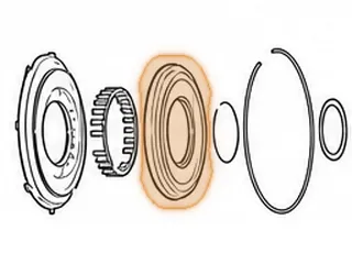 Retainer/Housing, U660E/U760E Direct Clutch Piston (Steel)(6 1/4"OD)(2.635"ID) 2007-Up — Part # 277985A