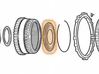 Hub, U660E/U760E Output Planet Ring Gear (69 Teeth)(4.775"OD)(2.240"ID) 2007-Up — Part # 277604A