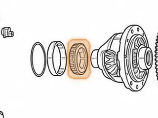 Cone Bearing, U660E Differential To Bell Housing (19 Rollers)(1.968"ID) (Cast # KOYO 30210JR-1) 2007-Up — Part # 277292A
