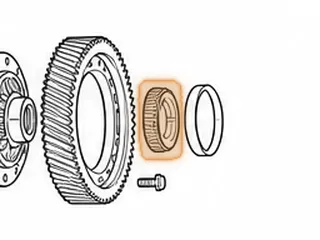 Cone Bearing, U660E Differential To Case (25 Rollers)(2.165"ID)(Cast # KOYO ST5590A) 2007-Up — Part # 277289A