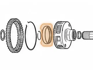 Bushing, U660E/U760E Underdrive Planet (Front)(.460"Thick)(3.300"OD)(3.105"ID) (With 4 Holes) 2007-Up — Part # 277042A