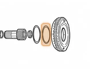 Race, U660E Underdrive Planet To Ring Gear (.032"Thick)(3.150"OD)(2.600"ID)(Cupped) 2007-Up — Part # 277218A