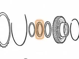 Bearing W/Race, U660E Underdrive Planet Ring Gear To DriveTransfer Gear Nut (.120"Thick) (3.100"OD)(2.095"ID) 2007-Up — Part # 277223A