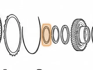 Race, U660E Underdrive Planet Ring Gear To Drive Transfer Gear Nut (.031"Thick)(3.020"OD) (2.340"ID) 2007-Up — Part # 277222A