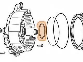 Bearing W/Races, U660E/U760E Stator To Sun Gear (.180"Thick)(2.955"OD)(2.275"ID) 2007-Up — Part # 277212A